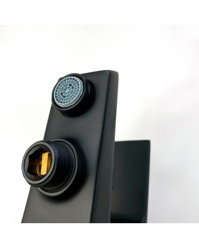 Смеситель для ванны Paini Torre 98YO111 Черный матовый