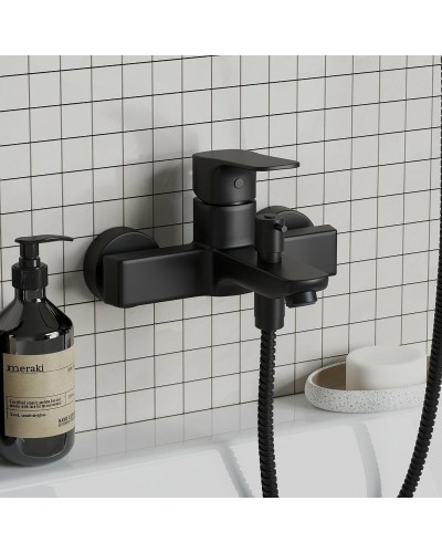 Смеситель для ванны Paini Viva Style P4YO111 Черный матовый