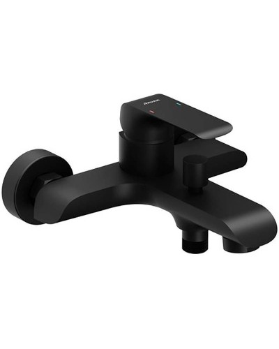 Смеситель для ванны Ravak Flat FL 022.20/150 X070175 Черный матовый