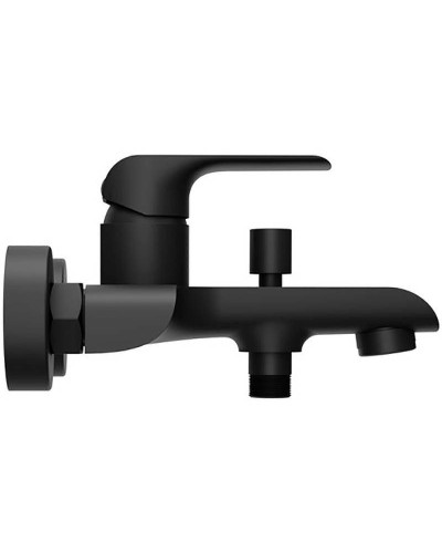 Смеситель для ванны Ravak Flat FL 022.20/150 X070175 Черный матовый