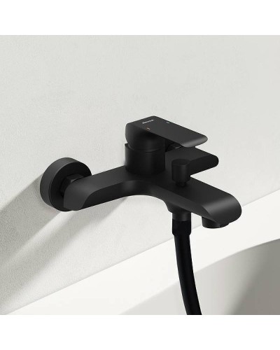 Смеситель для ванны Ravak Flat FL 022.20/150 X070175 Черный матовый