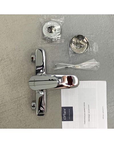 Смеситель для ванны Paini Parallel 47CR111LMKM Хром