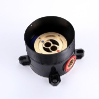 Смеситель для ванны Abber Wasserfall AF8615B Черный матовый