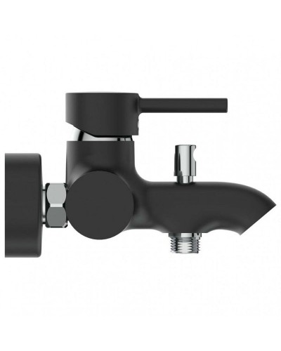 Смеситель для ванны Ideal Standard Ceraline BC199U4 Черный матовый Хром