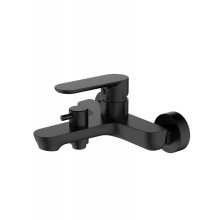 Смеситель для ванны и душа в комплекте с ручным душем, шлангом и держателем CEZARES STYLUS-VD-NOP