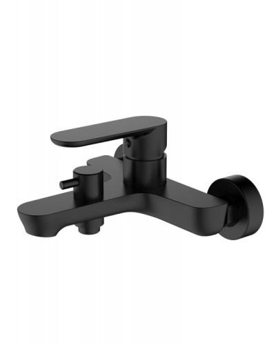 Смеситель для ванны и душа в комплекте с ручным душем, шлангом и держателем CEZARES STYLUS-VD-NOP