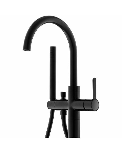 Смеситель для ванны Cezares Eco ECO-VDP-NOP Черный матовый