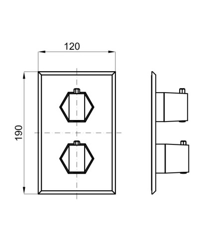 Термостат для ванны Noken Chelsea N199999364