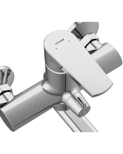 Смеситель для ванны Cersanit Moduo 64098 универсальный Хром