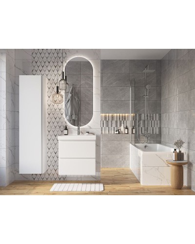 Смеситель для ванны Cersanit Moduo 64098 универсальный Хром