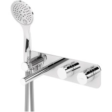 Смеситель для ванны Cezares Czr CZR-B-VDM1-T-01 с термостатом Хром