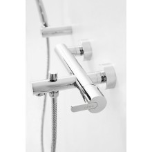 Смеситель для ванны Cezares Leaf LEAF-VD-BIO Хром