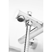 Смеситель для ванны Cezares Leaf LEAF-VD-BIO Хром