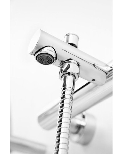 Смеситель для ванны Cezares Leaf LEAF-VD-BIO Хром