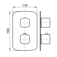 Термостат для ванны Noken NK Concept N199999425