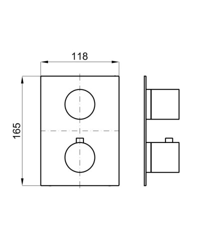 Термостат для ванны Noken Urban N199999065