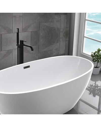 Смеситель для ванны Vincea Desire VTF-1DMB Черный матовый