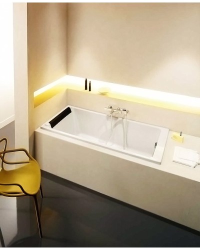 Смеситель для ванны Jacob Delafon Singulier E10870-CP с термостатом Хром