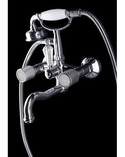 Смеситель для ванны Boheme Royal Cristal 273-Royal Хром