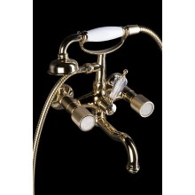 Смеситель для ванны Boheme Royal Cristal 293-Royal Золото