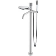 Смеситель для ванны Boheme Stick 129-WCR.2 Белый Хром