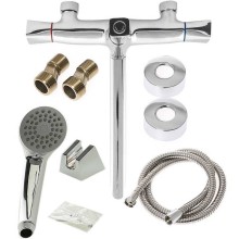 Смеситель для ванны Orange Alfi M82-214cr универсальный Хром