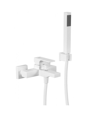 Смеситель для ванны Remer Absolute AU02BO Белый матовый