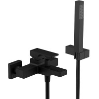 Смеситель для ванны Remer Absolute AU02NO Черный матовый