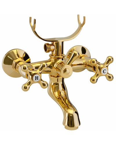 Смеситель для ванны Remer Liberty 05LIDO Золото