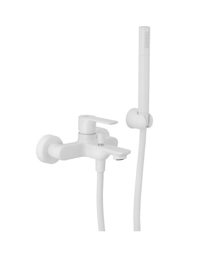 Смеситель для ванны Remer Energy EY02BO Белый матовый