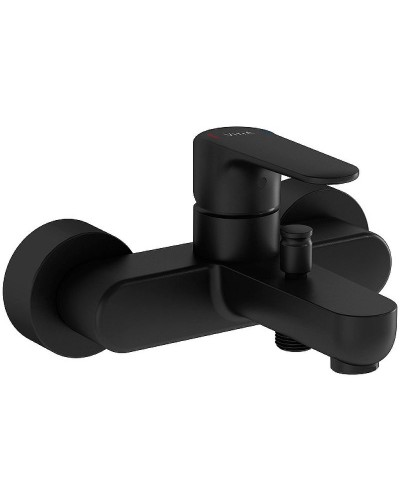 Смеситель для ванны Vitra Root Round A4272536EXP Черный матовый