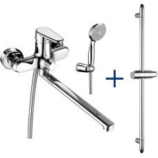 Смеситель для ванны Lemark Point LM0379C универсальный Хром