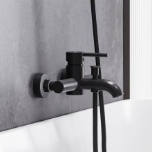 Смеситель для ванны Damixa Scandinavian Pure 361000300 Черный матовый