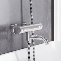 Смеситель для ванны Damixa Scandinavian Pure 363000000 с термостатом Хром