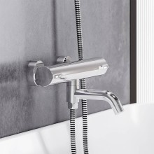 Смеситель для ванны Damixa Scandinavian Pure 363000000 с термостатом Хром