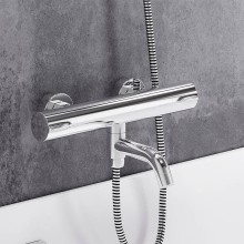 Смеситель для ванны Damixa Scandinavian Pure 363000000 с термостатом Хром