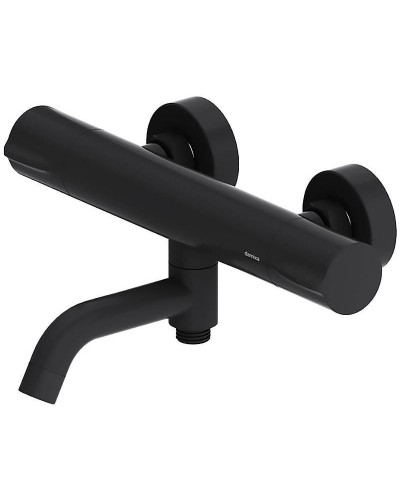 Смеситель для ванны Damixa Scandinavian Pure 363000300 с термостатом Черный матовый