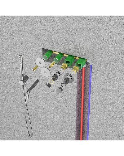 Смеситель для ванны Timo Saona 2314/17YSM Золото матовое