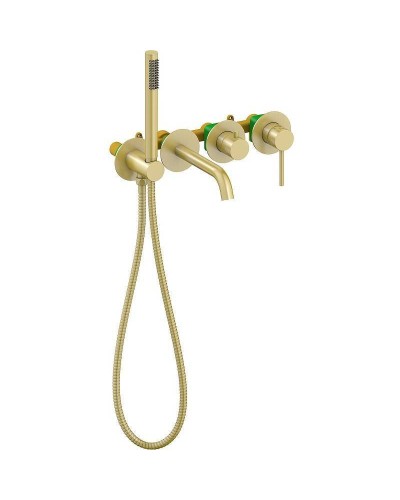 Смеситель для ванны Timo Saona 2314/17YSM Золото матовое