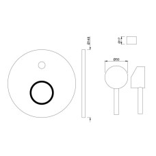 Cмеситель для ванны Jaquar Florentine FLR-CHR-5065K