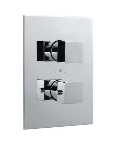 Термостат для ванны Jaquar Kubix KUB-CHR-35651F