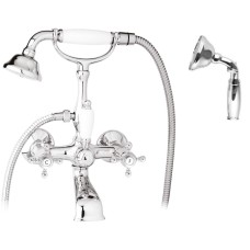 Смеситель для ванны с ручным душем, шлангом 150 см CEZARES GOLF-VD-01-M