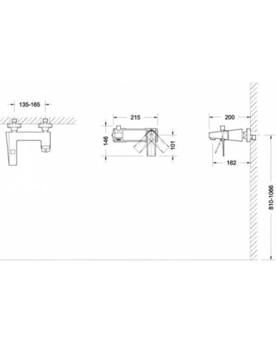 Смеситель для ванны Bravat Iceberg F676110C-01