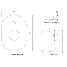 Cмеситель для ванны Jaquar Opal Prime OPP-CHR-15065KPM