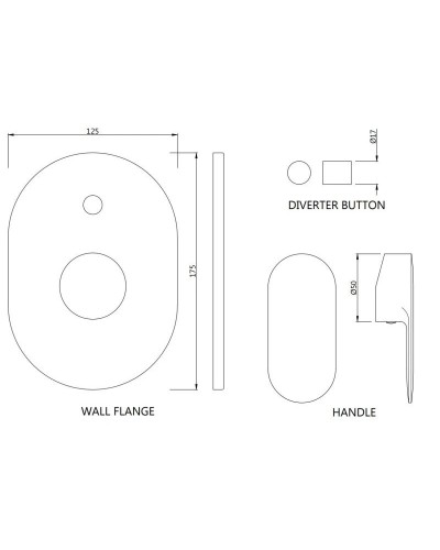 Cмеситель для ванны Jaquar Opal Prime OPP-CHR-15065KPM