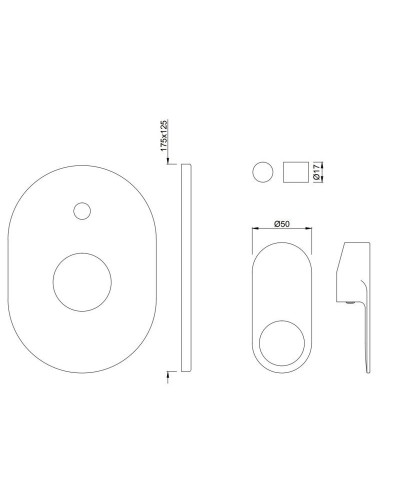 Cмеситель для ванны Jaquar Ornamix Prime ORP-CHR-10065KPM