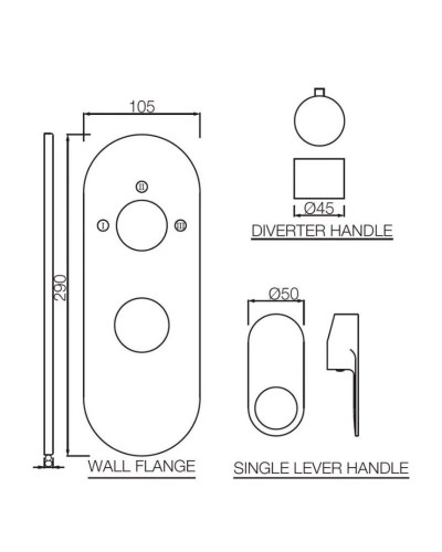 Смеситель для ванны Jaquar Ornamix Prime ORP-CHR-10783KPM