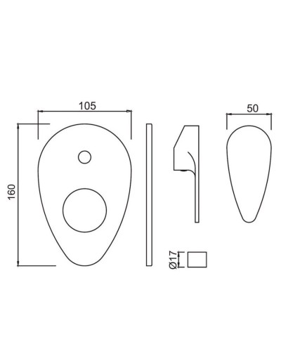 Cмеситель для ванны Jaquar Vignette Prime VGP-CHR-81065K
