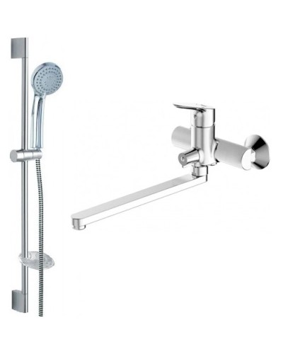 Смеситель для ванны Bravat Drop F00409C