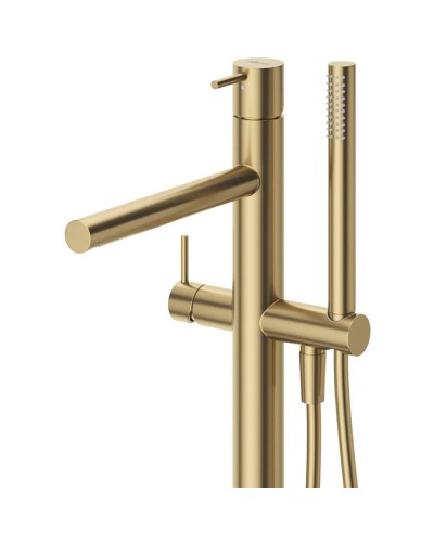 Смеситель для ванны Cezares Leaf LEAF-VDP-L-SR Sunrise